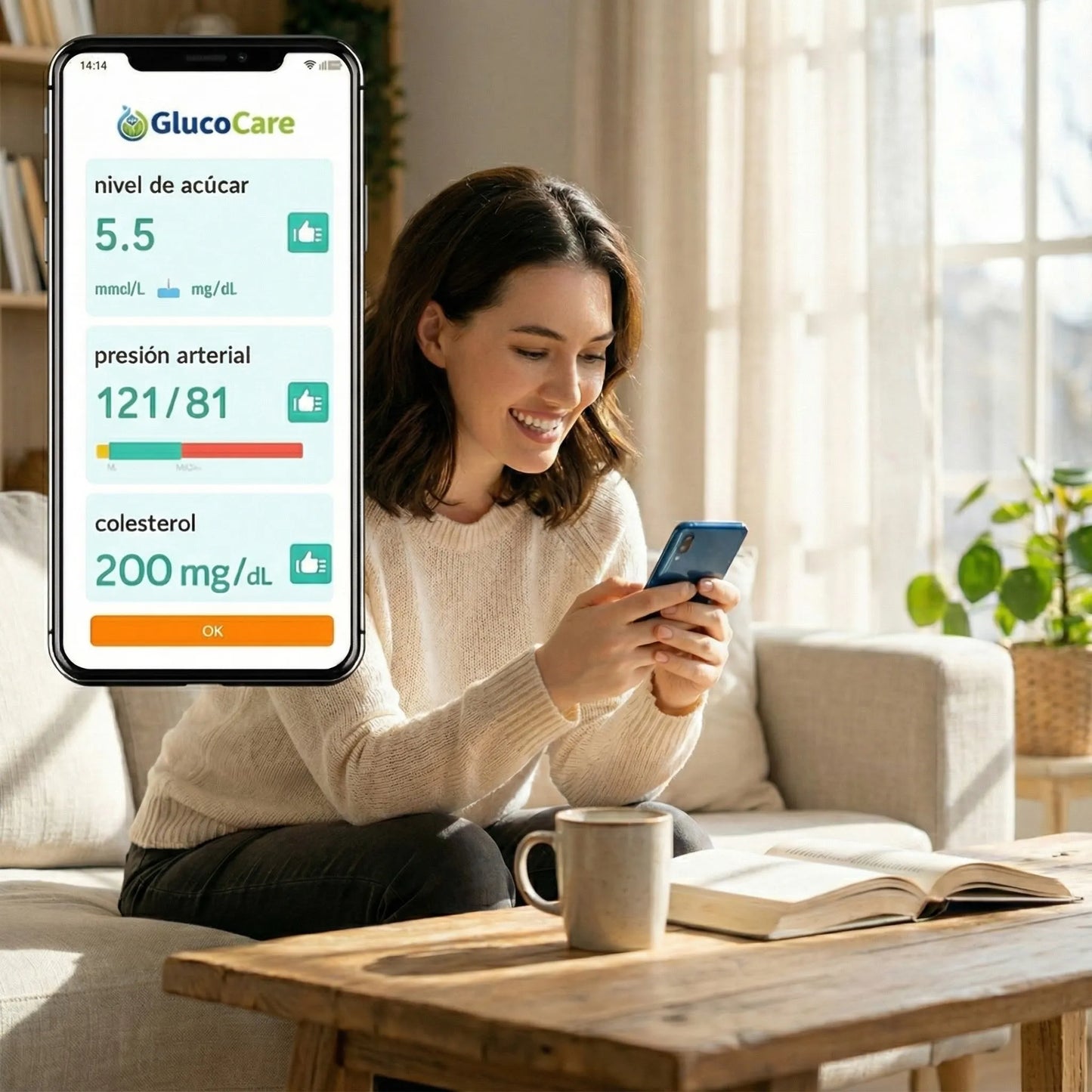 GlucoCare Neujahrsaktion – Tägliches Wohlbefinden mit 3-in-1-Überwachung und schmerzfrei